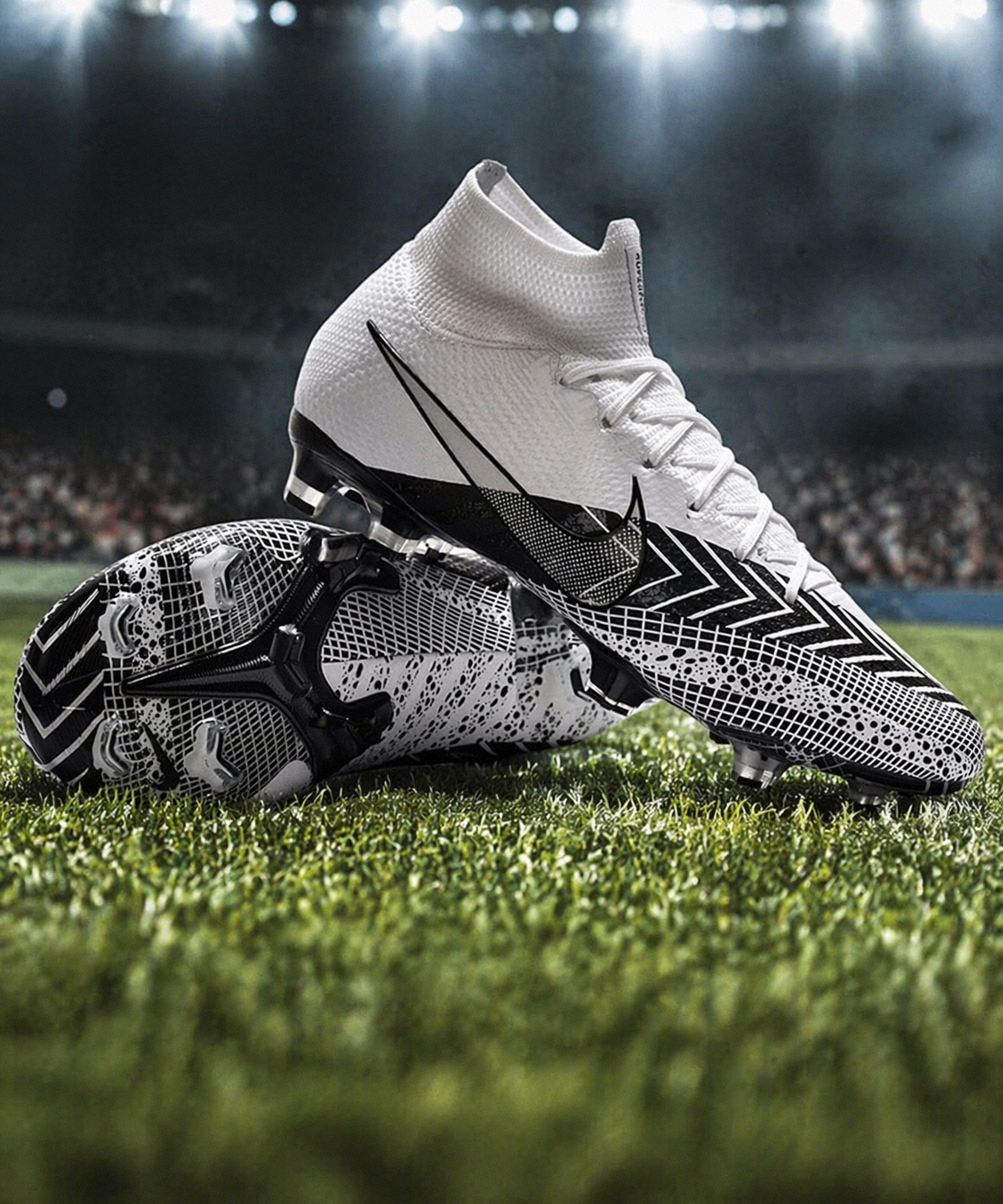 Nike Mercurial Superfly 7 Elite MDS FG Blanc